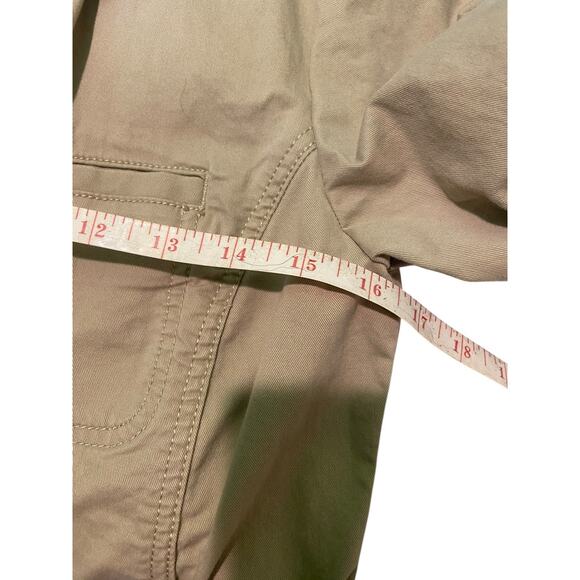 Eddie Bauer Legend wash Stretch Women's Field Coat Blazer Jacket Tan Size 8 - Picture 5 of 6